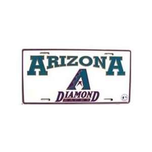  LP 1284 AZ Arizona Diamond Backs MLB License Plate 665 