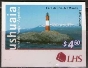 ARGENTINA (#7227) LIGHTHOUSES, LHS private mail  