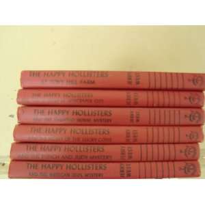   Idol Mystery, 6 Book Set from The Happy Hollisters) Jerry West Books