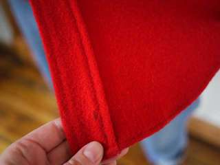 Vtg Heritage 60s LL BEAN Red Wool Hunting Jacket Shirt  