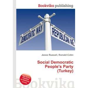  Social Democratic Peoples Party (Turkey) Ronald Cohn 