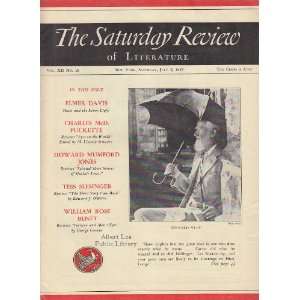 Saturday Review of Literature July 6, 1935 (Vol. XII, No. 10): Various 