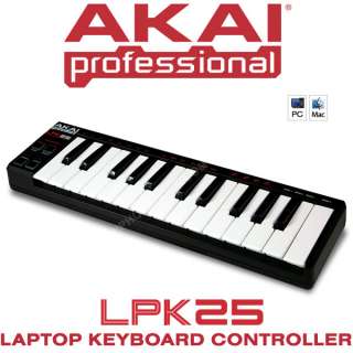 Akai LPK25 MIDI USB Laptop Performance Keyboard LPK 25  