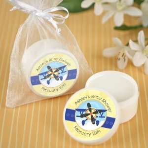  Airplane   Personalized Lip Balm Baby Shower Favors: Baby