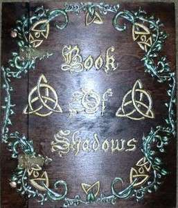 Twining Vine Book of shadows Triquetra   Wicca, Witch, Pagan  