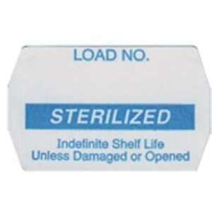  Blue “ Sterilized“ Load Record Label Health 