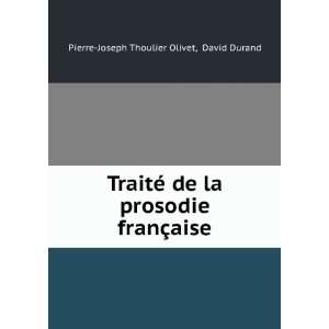   franÃ§aise David Durand Pierre Joseph Thoulier Olivet Books