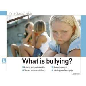  Bullying Prevention Poster Series, set of 8 LAMINATED 