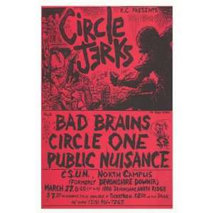  Circle Jerks   Bad Brains, Circle One, Public Nuisance 