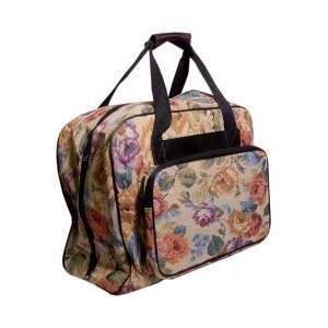   : Hemline Cream Floral Sewing Machine Tote Bag: Arts, Crafts & Sewing