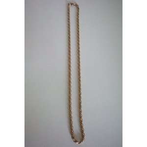 Monet Twisted Rope Necklace [thin twisted]    approx. 16 