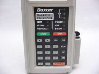 BAXTER AS50 AUTO AUTOMATIC INFUSION SYRINGE PUMP 1M8550  