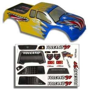   : Redcat Racing 88020BY .10 Truck Body Blue and Yellow: Toys & Games
