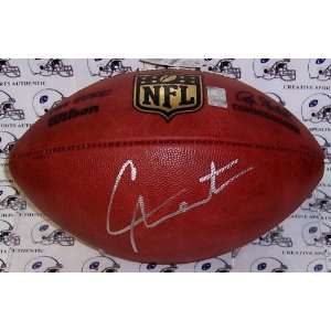 Cam Newton Autographed Ball   Autographed Footballs:  