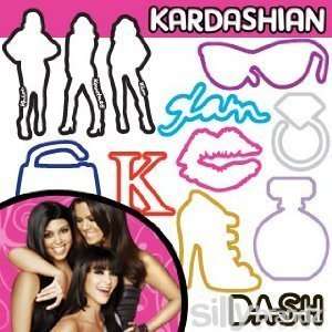  Kardashian Glam 24 pack Licensed Silly Bandz with Free 