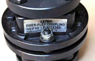 Tsubaki NEF 10 P 302X352 Emer Flex Coupling 35mm Internal Diameter Lot 