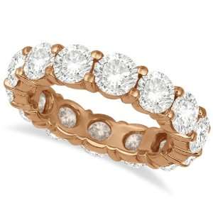   Eternity Ring Wedding Band 18k Rose Gold (6.00ct) Allurez Jewelry