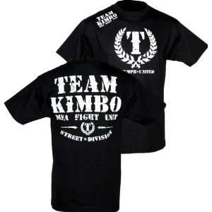  Triumph United Team Kimbo Slice Fight Unit Black Shirt 