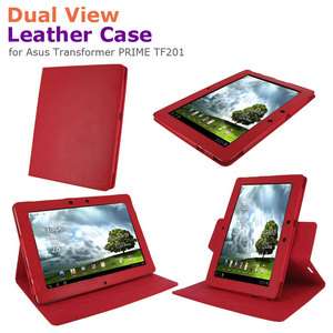   View Leather Folio Case Cover for Asus Transformer PRIME TF201  