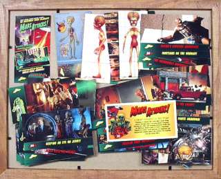 1996 Topps Mars Attacks Widevision Trading Card Set  