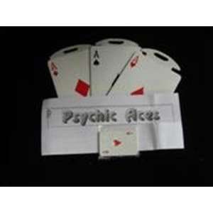    Psychic Aces   Card / Close Up / Mental Magic Tric: Toys & Games