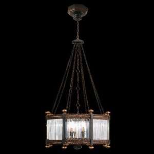   584440ST Eaton Place 8 Light Pendant in Rustic Iron