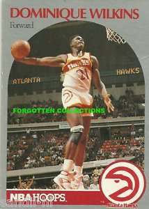 DOMINIQUE WILIKINS  F  ATLANTA HAWKS 1990 NBA Hoops  
