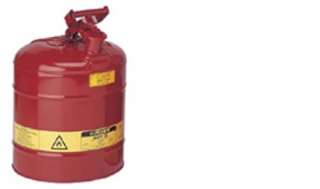 Justrite 10801 5 Gallon Steel Safety Can   NEW  