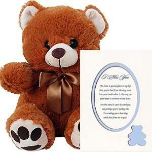    I Miss You Plush Teddy Bear and Love Poem Gift: Everything Else