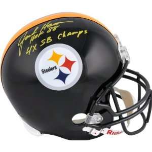  Jack Ham Autographed Helmet  Details: Pittsburgh Steelers 