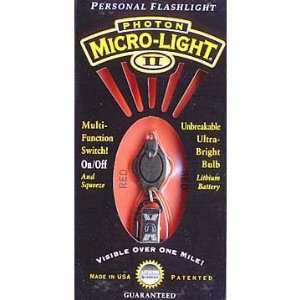  Photon Micro Light 2 Key Ring with Red Light LED