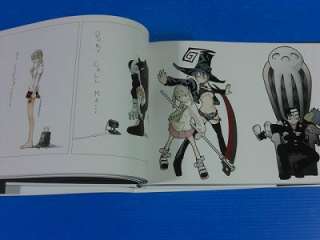 Soul Eater art book Atsushi Ohkubo with plastic case  
