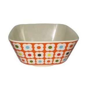  Orla Kiely Serving Bowl   Orange Flowers