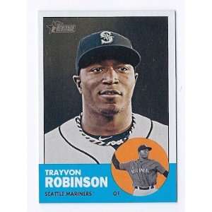 2012 Topps Heritage #367 Trayvon Robinson Seattle Mariners  