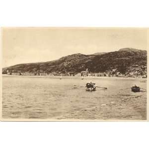   Postcard View of Coastline in Barmouth Wales UK 