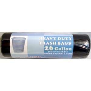  26 Gallon Black Trash Bags Case Pack 36: Everything Else