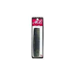  ACE 5 Black Pocket Comb Sold in packs of 6: Beauty