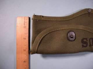 US ISSUE AXE / INTRENCHING TOOL CANVAS CARRIER UNISSUED  