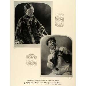  1924 Print Nelson Keys Limehouse Actor Emil Boreo Costume 