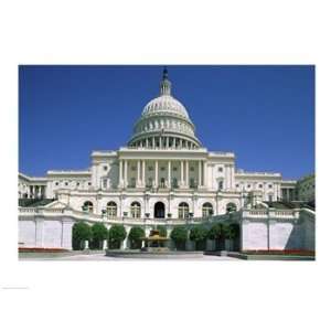  angle view of a government building, Capitol Building, Washington DC 
