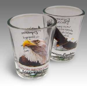  Bald Eagle Shot Glass Set