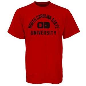  State Wolfpack Red College Athletic T shirt