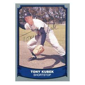  Tony Kubek Autographed 1988 Pacific Cards Sports 