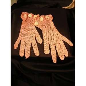  Elsie Massey #173MV NEW Mauve Hand Dyed Gloves w/ Petite 