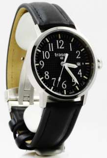 Traser H3 T4102 Classic Leather Basic Black SWISS Watch NEW  