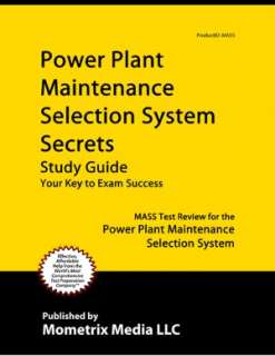   Plant Operator Selection System Secrets Study Guide 