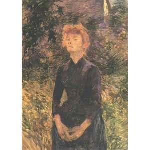  Oil Painting: In Batignolles..: Henri De Toulouse Lautrec 