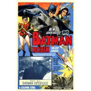 Batman and Robin Movie Poster (11 x 17 Inches   28cm x 