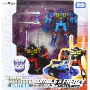 TRANSFORMERS UNITED UN 20 GENERATIONS RUMBLE & FRENZY  
