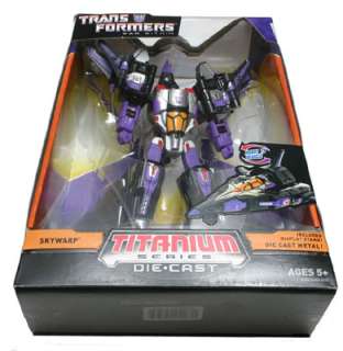 Transformers Titanium Skywarp SDCC Complete+box Transfo  